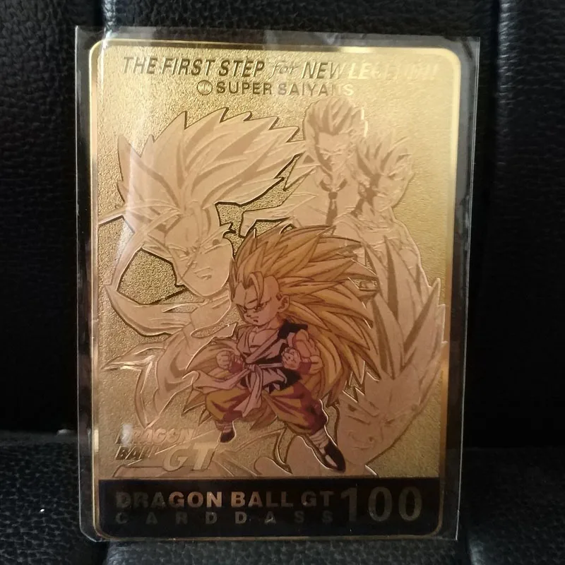Dragon Ball супер ультра инстинкт Гоку джирен экшн-игрушка фигурки BANDAI Памятное издание игры флэш-карты коллекция карт - Цвет: CHAOSAN-CAI