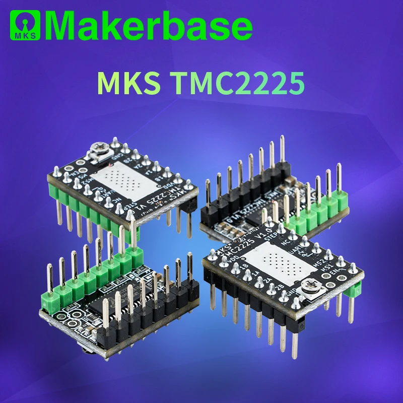 Makerbase MKS TMC2225 2225 Stepper Motor Driver StepStick 3D printer parts ultra silent For SGen_L Gen_L Robin Nano | Компьютеры и
