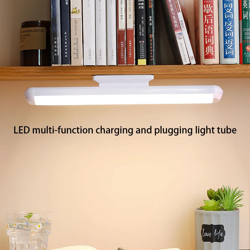 

LED Desk Lamp Eye Protection Learning Dormitory Lamp Bedroom Charger Plug-in Bedside Lamp Ins Light
