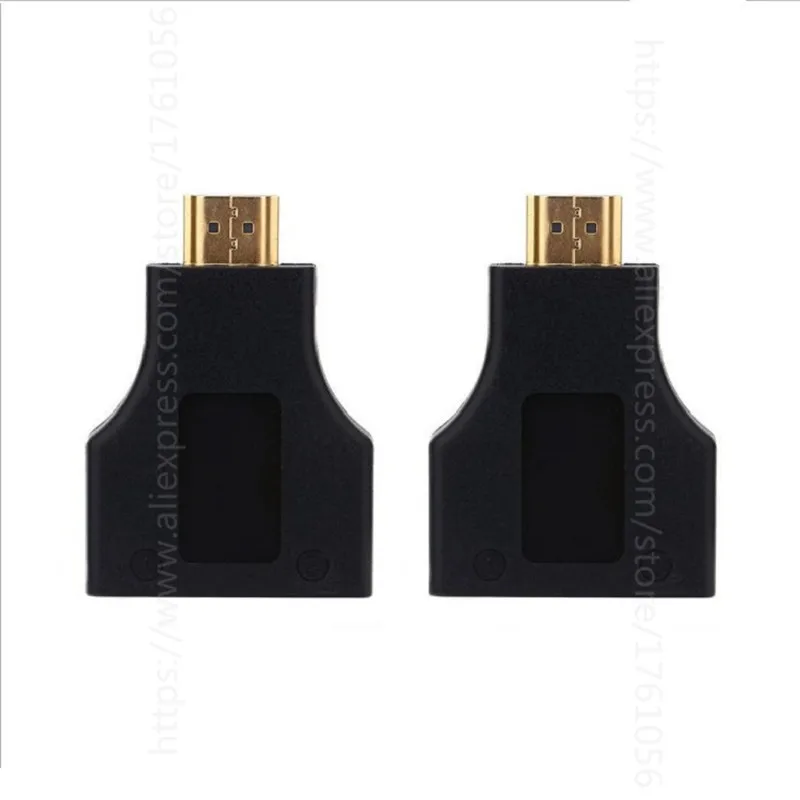 1 пара HDMI двойной RJ45 CAT5E CAT6 UTP LAN Ethernet HDMI удлинитель повторитель адаптер 1080P для HDTV HDPC PS3 STB