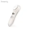 Facial Hot&Cold Vibration Massager Ice Skin Care Cryotherapy Calm Skin Shrink Pores Warm Heating Relax Skin Lifting Device 2