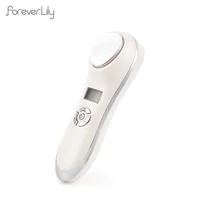 Facial Hot&Cold Vibration Massager Ice Skin Care Cryotherapy Calm Skin Shrink Pores Warm Heating Relax Skin Lifting Device 2