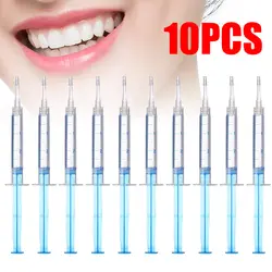 10 шт. 3 мл отбеливание зубов 44% пероксид карбамида гель отбеливатель зубов набор гель для отбеливания зубов отбеливатель быстро эффект