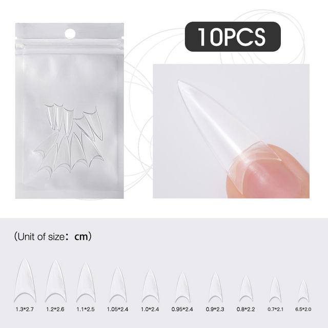10PCS/LOT False Nail Color Artifical Fake Nails Art  All For Manicure Press On Nail Gel Tools Matt Gel Art Design