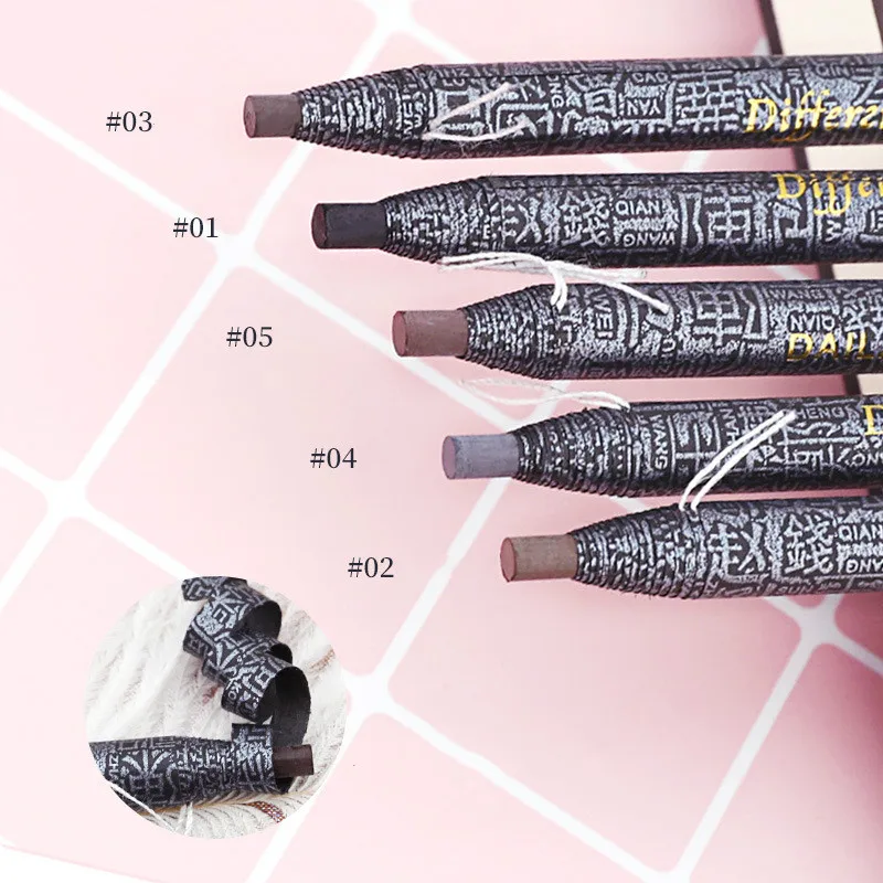 

Pull Eyebrow Pencil Makeup Artist Studio Floor Tattoo Eyebrow Pencil Color Waterproof Not Smudge Makeup Pen