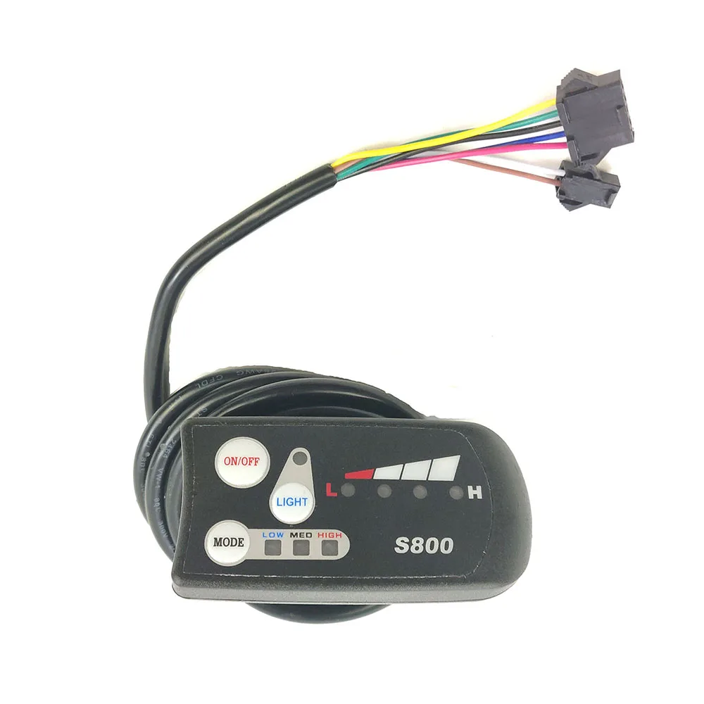 Когда-нибудь S800 дисплей 36 В/48 В 15A 22A контроллер 250W350W500W серии JN Электрический велосипед Стандартный квадратный контроллер Функция