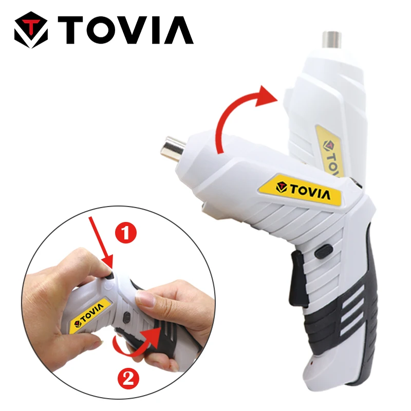 TOVIA электрическая отвёртка аккумуляторная сетевая интерскол оа 3.6ф