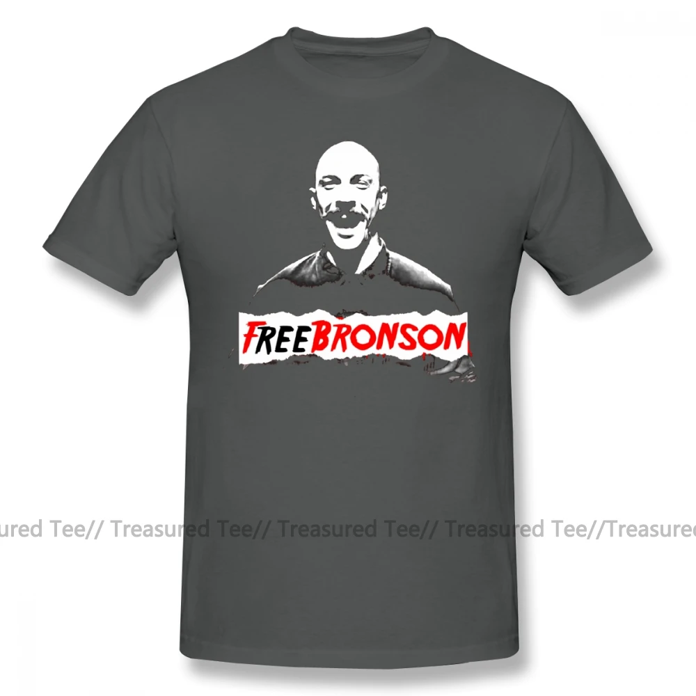 Футболка Acab Free Charles Bronson V2, футболка с коротким рукавом и принтом, потрясающая пляжная Мужская хлопковая футболка 4xl