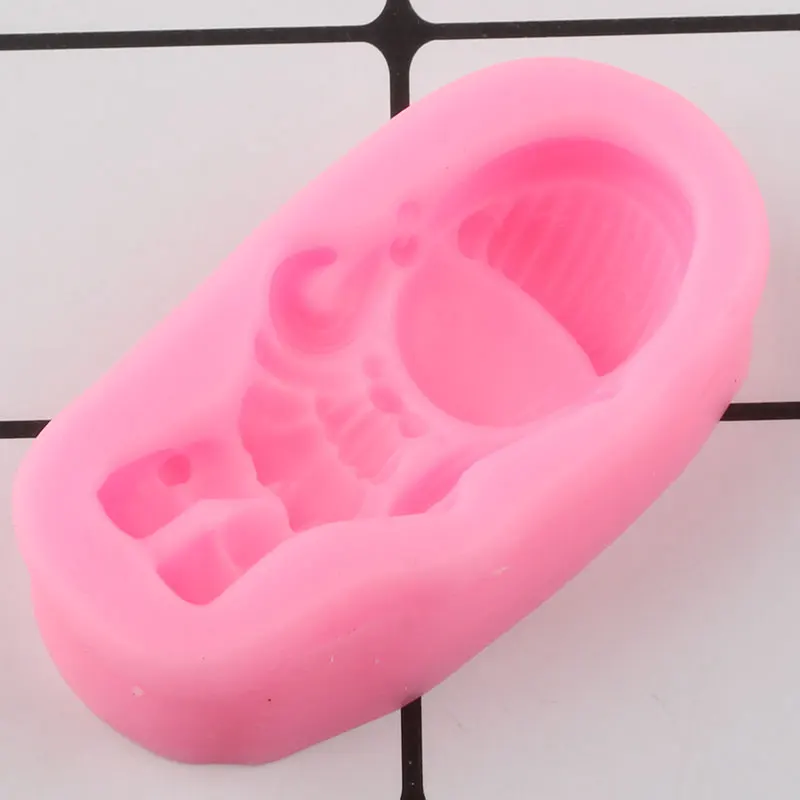 3D девочки принцесса силиконовые формы DIY шоколадные конфеты печенье формы для выпечки Детские вечерние Топпер инструменты для украшения тортов из мастики