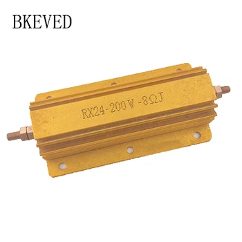 

200W Aluminum Power Metal Shell Case Wirewound Resistor 0.1 ~ 1K 0.15 0.2 0.5 1 1.5 2 6 8 10 15 20 100 150 200 300 400 1K ohm