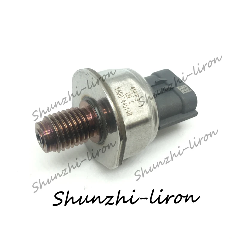 Original Common Rail Fuel Pressure Sensor 45PP3-1 1465A034A 8C1Q9D280AA For Nissan Navara D40 Pathfinder 2.5 Diesel original fuel rail pressure sensor regulator 45pp3 1 8c1q 9d280 aa for ford transit mk7 2 2 2 4 tdci fiat ducato 2 2 d