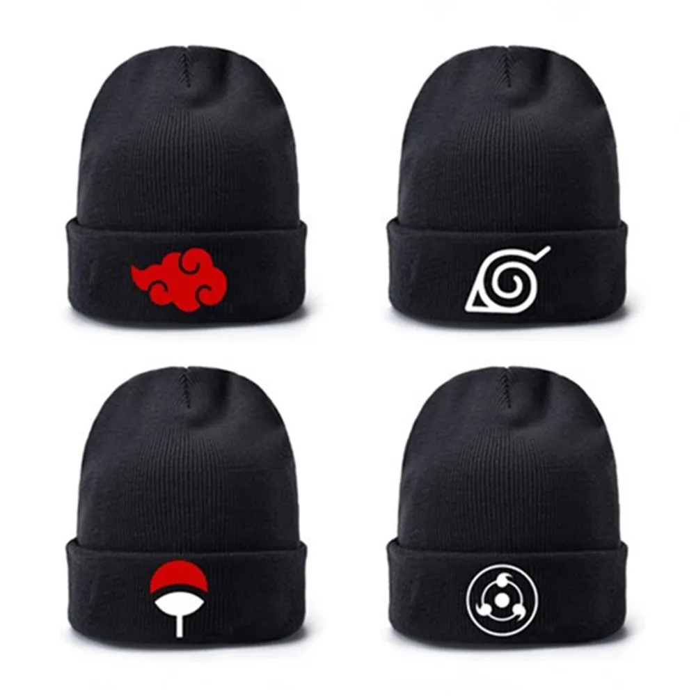 Шапка для косплея из аниме Наруто Коноха Учиха Итачи демо головной убор Акацуки