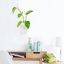 Волшебный мягкий резиновый силиконовый настенное стекло стикер s Цветочная ваза для цветов наклейка на холодильник украшение дома для украшения комнаты