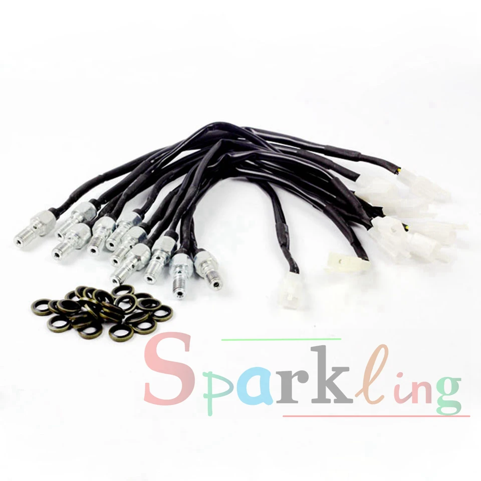 Universal M10x1.25mm Motorcycle Brake and Clutch Switch Modified Banjo Bolt Switch Motorcycle Brake and Clutch Power Off Switch