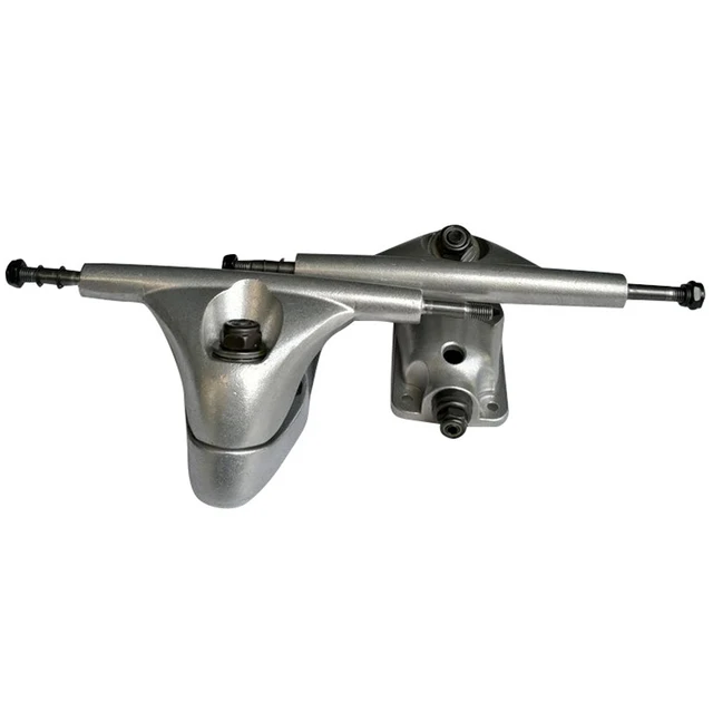 US $36.72 7In Skateboard Trucks Combo Set Wheels Aluminum Magnesium Alloy Professional Bridge Skate Board Bra