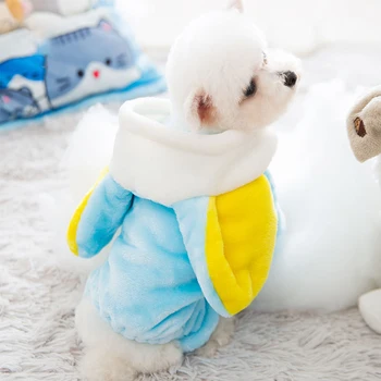 

Soft Fleece Pet Dog Hoodie Sweatshirt Winter Dog Clothes Small Medium Puppy Coat Pet Outfits Warm Dog Clothing Chihuahua Yorkie
