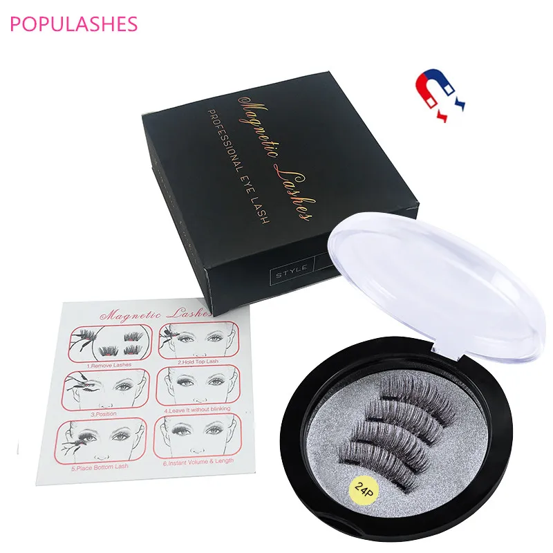 Magnetic eyelashes with 2 magnets magnetic lashes natural false eyelashes magnet lashes Magnetic eyelashes with 2 magnets magnetic lashes natural false eyelashes magnet lashes