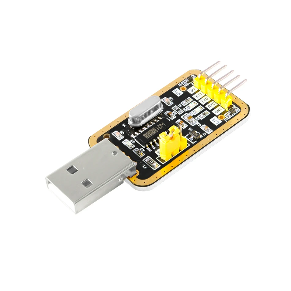 without cable CH340 модуль вместо PL2303 CH340G RS232 к ttl модуль обновления USB к последовательному порту в девять щеток для arduino Diy Kit - Цвет: without cable