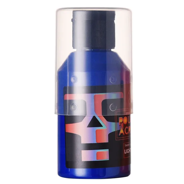 OPHIR 100ML Professional Pouring Acrylic Paint Fluid Marbling Paint for Artist DIY Art Supplies 36 Colors for Choose NO.5 LIGHT BLUE