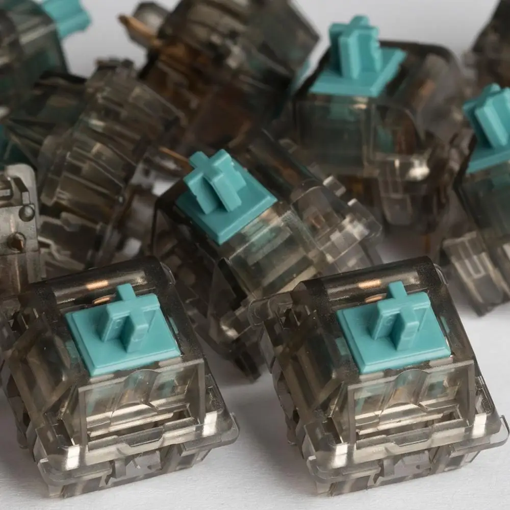 Durock t1 Interruptor de Teclado Tátil Interruptor de Teclado Machanical 67g Santo Panda Tátil Chaves para Teclados de Jogos Diy - Imagem 3