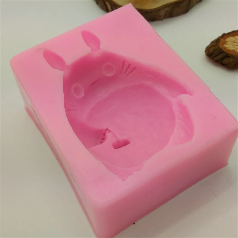 3D мультфильм кошка форма выпечки инструменты Мыло Плесень силиконовый мусс торт