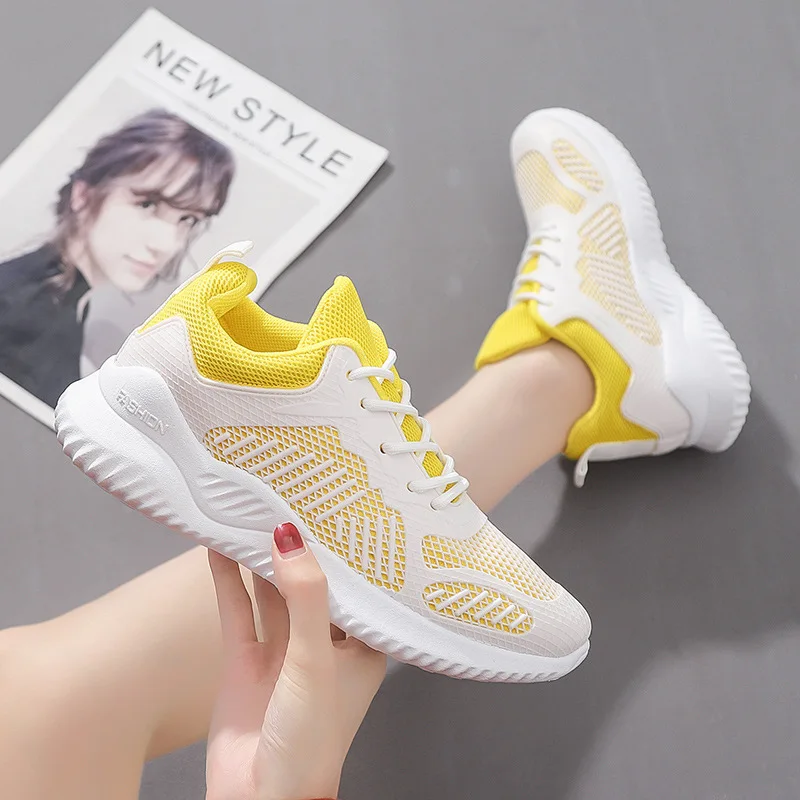 

2019 Autumn New Style Super Fire CHIC Athletic Shoes Women's Korean-style Extra High White Shoes Women's Travel Running Shoes Ca