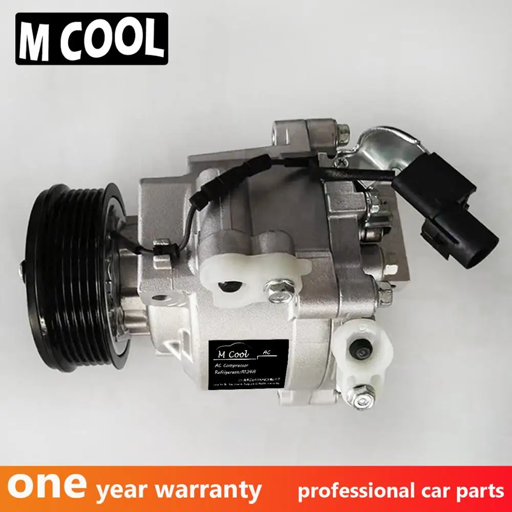 QS90 Кондиционер AC компрессор для 2008- Mitsubishi Outlander 3,0 OEM AKS200A402C/7813A215/7813A212/AKS200A402D