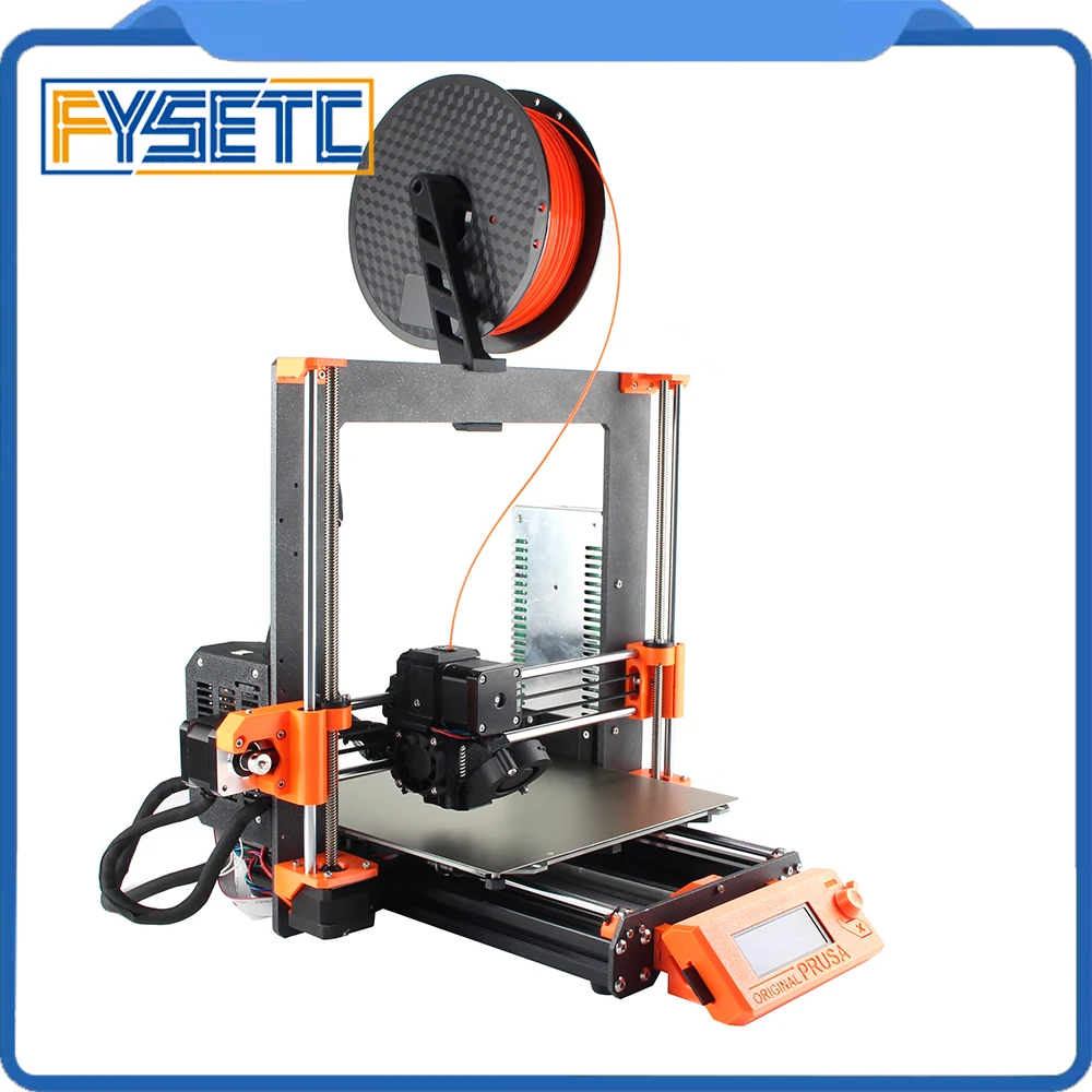 2022 FYSETC клон Prusa i3 MK3S полный DIY 3D принтер Полный комплект с алюминиевым сплавом