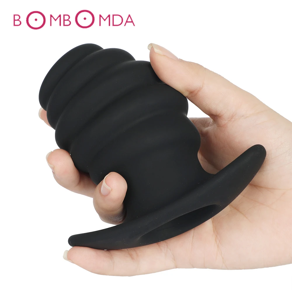 Hollow Anal Plug Soft Speculum Prostate Massager Dildo Butt Enema Adult Sex Toys For Woman Men Dilator Products | Красота и здоровье