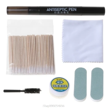 

1Set Durable Cleaning Pen Kit Clean Brush Cotton Stick Cleaner for Airpods 1/2 Wireless Earphones Charging Box N02 20 Dropship