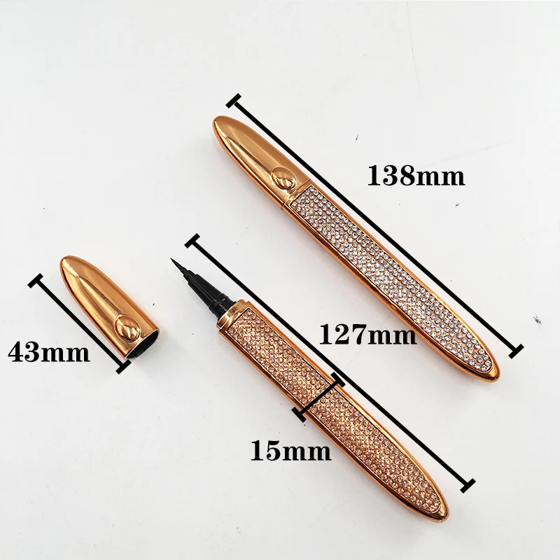 Wholesale Magic Lashes Self-adhesive Liquid Eyeliner Pen Glue-free Magnetic-free Makeup Eyelashes Tools Waterproof Eye Liner Pen