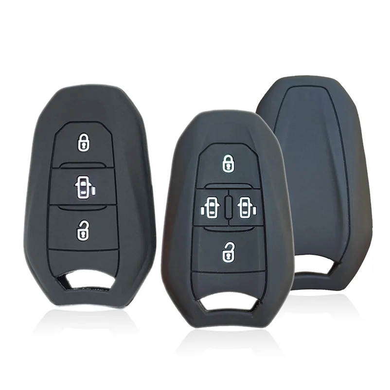 Car Product Key Fob Protect Skin Cover Case Shell for Peugeot Traveller Expert Citroen Spacetourer Jumpy Dispatch 2016-2019 | Автомобили и