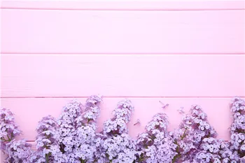 

Vinyl Custom Photography Backdrops Props Flower and Wood planks theme Photo Studio Background 20027-32