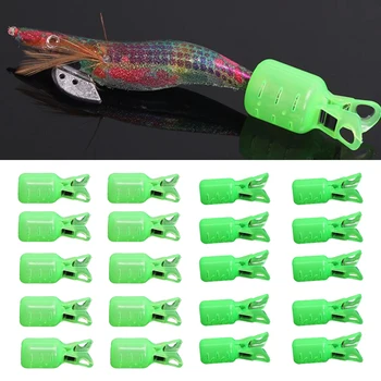 HOT DEAL ❤️ 10Pcs/Lot Squid Jig Cover Shrimp Umbrella Hooks Protective Case Storage Cover Fishing Accessories - discount item 45% OFF Sports & Entertainment