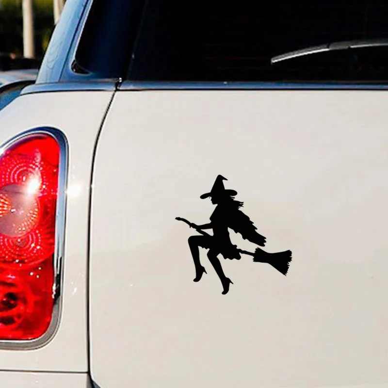 Автомобильные наклейки Witch Cars забавная виниловая автомобильная пленка для авто