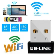 150 Мбит/с WiFi адаптер USB Wifi ключ беспроводной сетевой адаптер для ноутбука Настольный компьютер Wi fi приемник ПК сетевой ключ