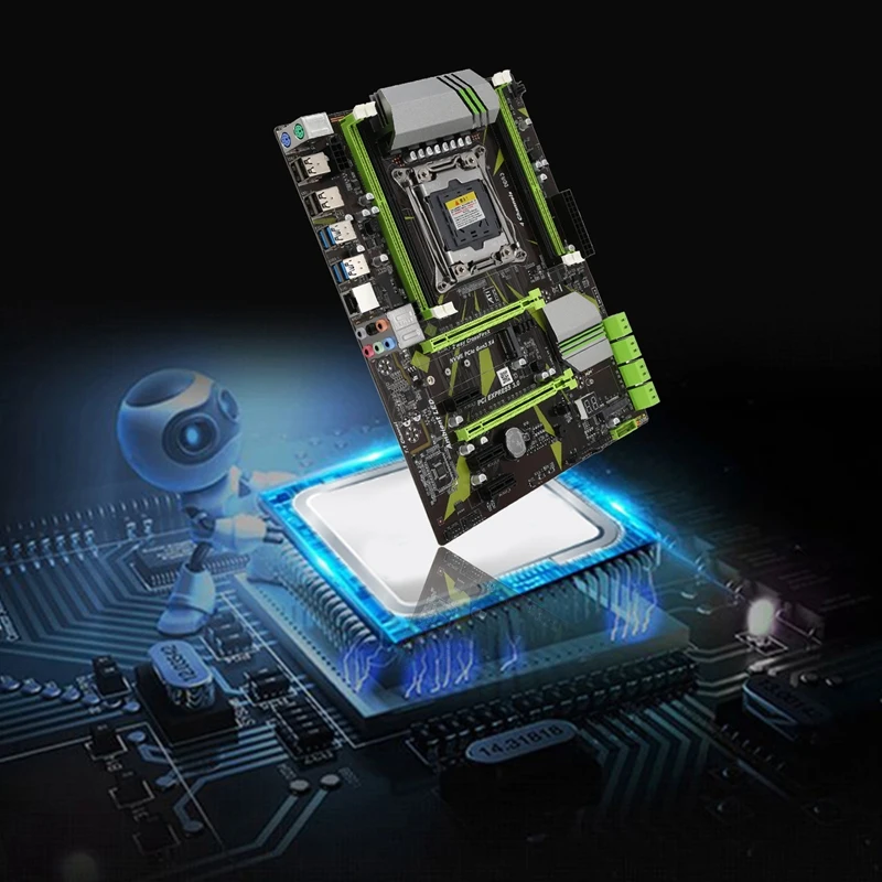  X99 LGA2011-3 Motherboard 4 Kanäle DDR3 32G RAM NVME SSD M.2 USB 3.0 SATA 30 PCIE 16X ATX Mainboard