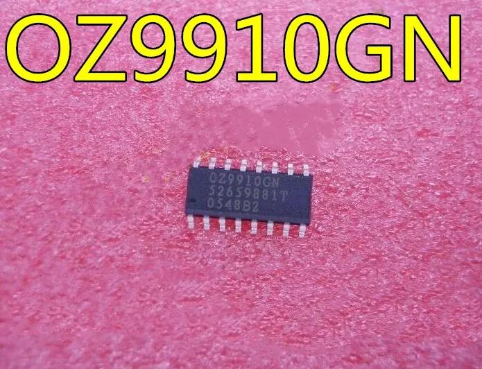 5PCS/LOT OZ9910GN SOP-16 SMD LCD high voltage board chip In Stock NEW original IC | Электронные компоненты и