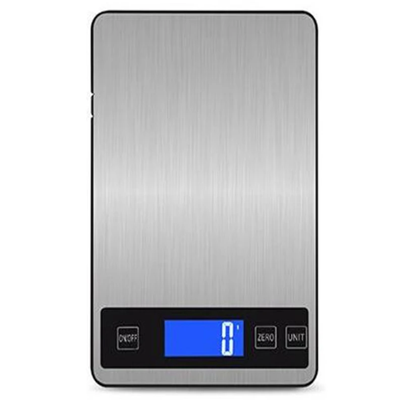 

Digital Kitchen Scale Rechargeable 10Kg / 1Gkg Charging Press Button Waterproof Cooking Scale