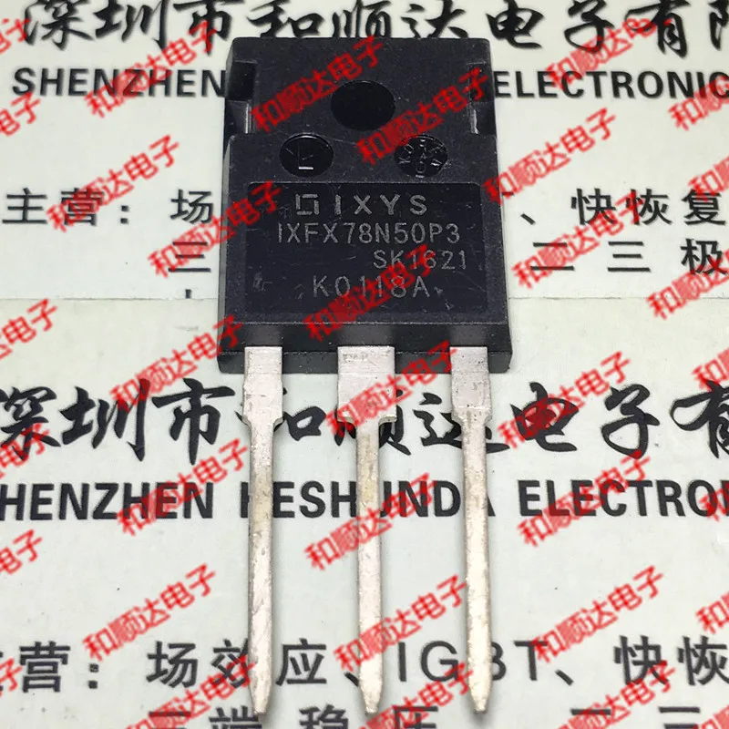 10 шт./лот IXFX78N50P3 новые имеющиеся в 247 500V 78A