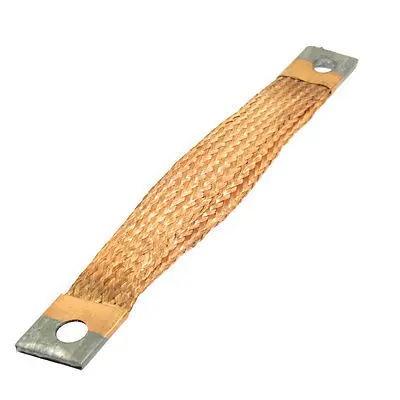 

22.5cm Length 400A Conductor Flat Copper Braided Wire Protecter