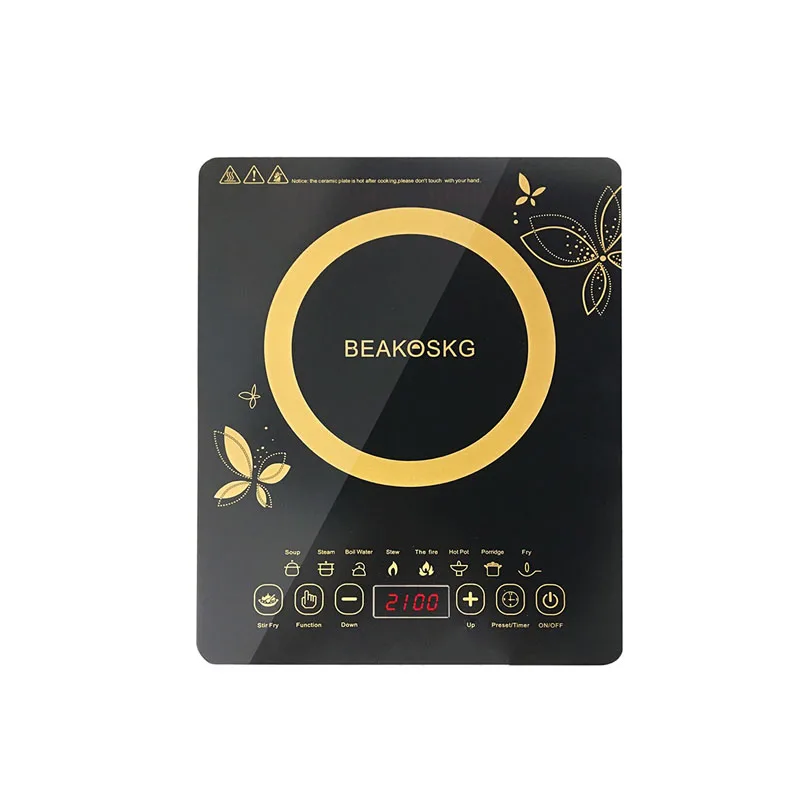 

2100W High Power Induction Cooker Home Energy-saving Intelligent Micro-computer Touch Induction Cooker Special Mini Hot Pot