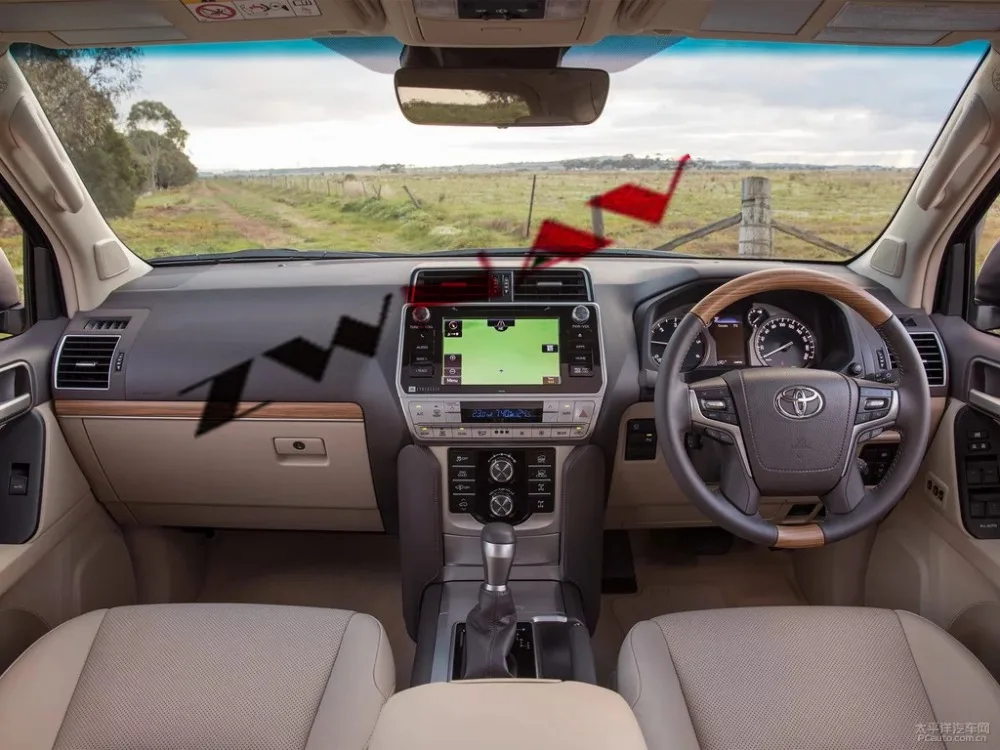 Android 9,0 PX5 PX6 Автомобильный gps навигатор Автомобильный dvd-плеер для Toyota Prado- мультимедийный плеер магнитофон головное устройство