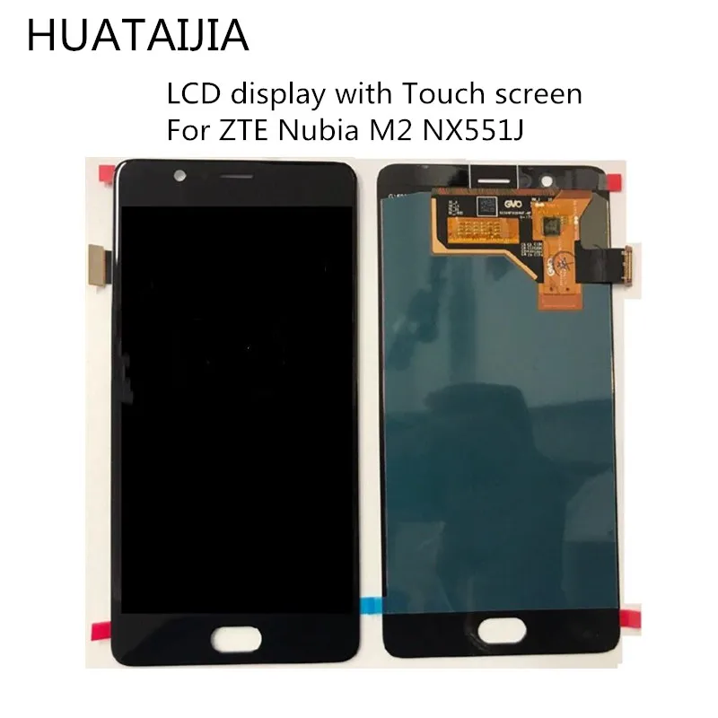 Оригинальный Новый ЖК-дисплей для ZTE Nubia M2 NX551J сенсорный экран дигитайзер дисплей