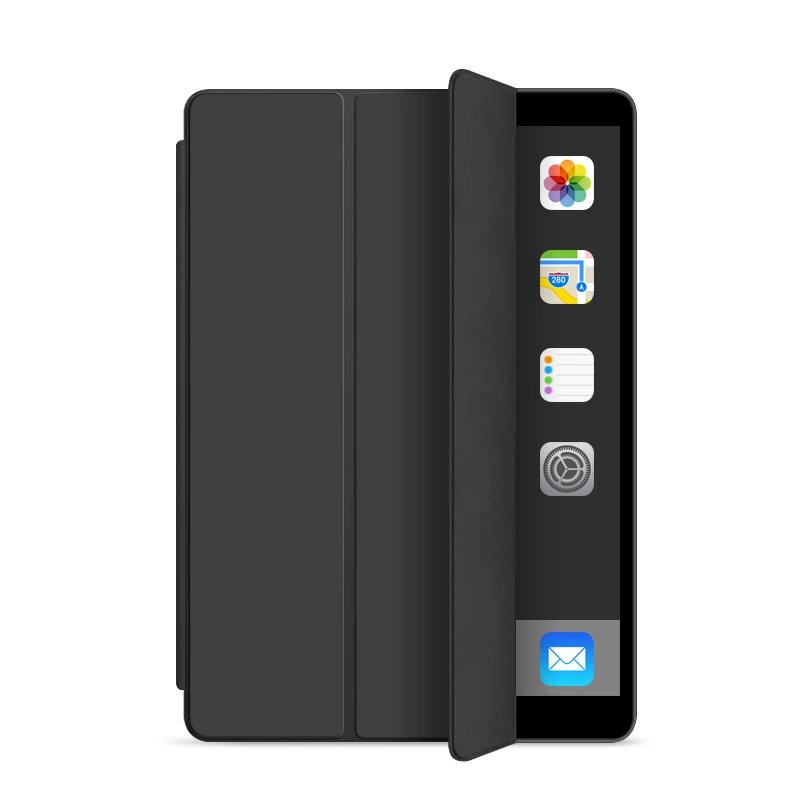 Чехол для планшета iPad Air 2 Умный Магнитный силиконовый мягкий чехол с подставкой 6