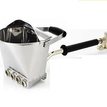 Быстрая раствор опрыскиватель стены раствор пистолет Штукатурная лопатка бункер ковш цементный спрей пистолет Воздушный Распылитель для штукатурки Штукатурка пистолет-пулемет