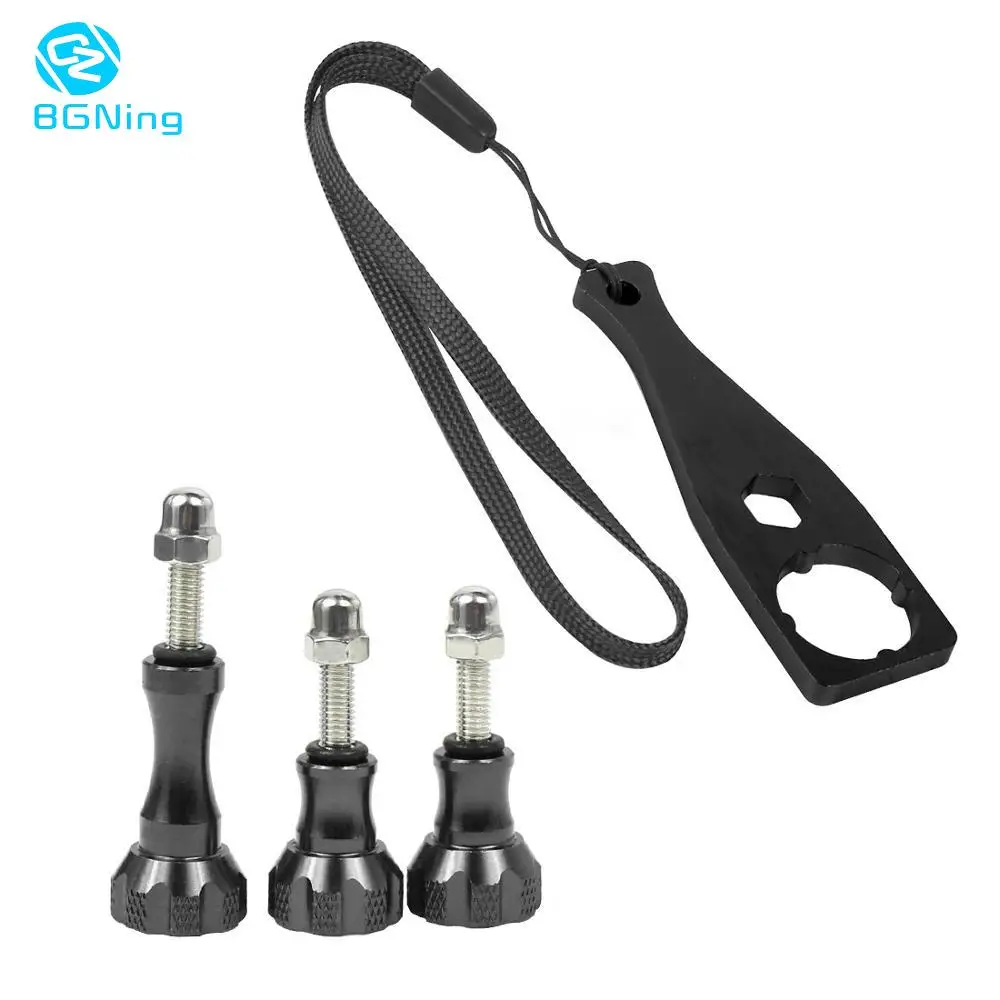 BGNing 1 упаковка из 3х алюминиевых длинных коротких винтов болтов с гайкой для