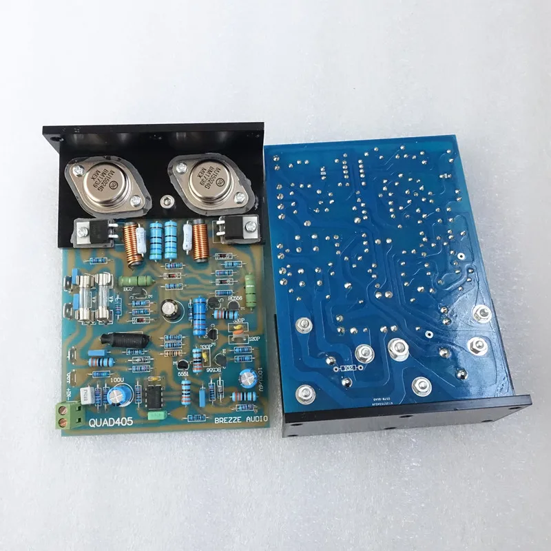 best integrated amplifier BRZHIFI Audio Clone Quad 405 Classic Power Amplifier Assembled and Tested Board For Audiophile DIY Amp digital amplifier