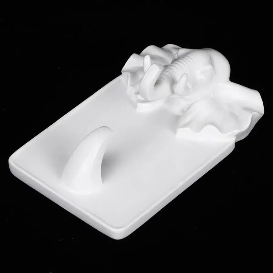 Multifunctional Resin Elephant Shape Bathroom Wall Mount Adhesive Hook Wall Hanger