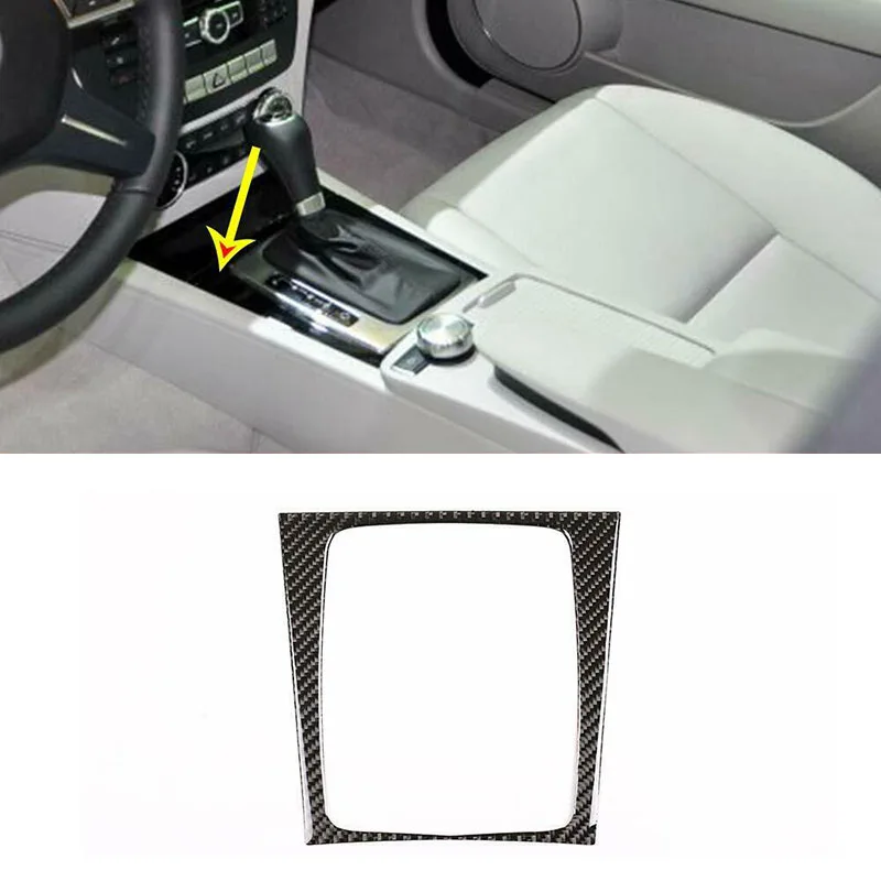 1 шт. панель переключения передач Авто Накладка части для Benz C Class W204 2007-2013